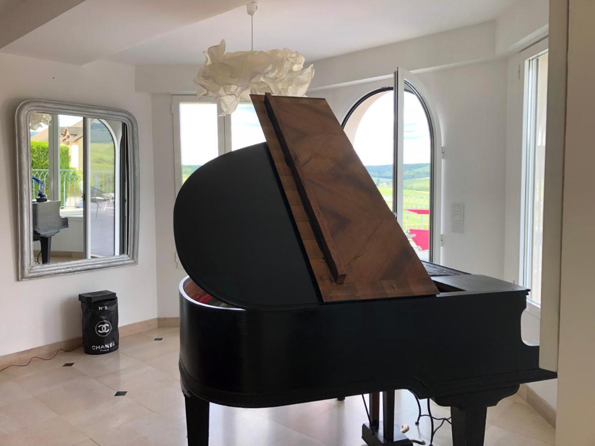 Вилла Floressens En Champagne Terrasse Privative Sur Le Vignoble Fleury-la-Riviere Экстерьер фото